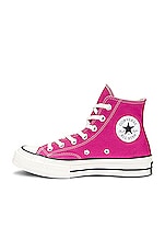 Converse Chuck 70 Fall Tone in Lucky Pink, Egret, & Black, view 5, click to view large image.