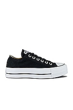 Converse Chuck Taylor All Star Lift Sneaker in Black & White, view 1, click to view large image.