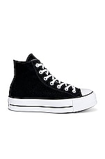 Converse Chuck Taylor All Star Platform Canvas In Black &amp; White in Black & White, view 1, click to view large image.