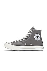 Converse Chuck 70 Seasonal Color Canvas Hi Tops in Origin Story, Egret, Black, view 5, click to view large image.