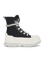 Converse Chuck Taylor All Star Lugged 2.0 Platform in Black, Black, & Egret, view 1, click to view large image.