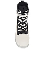 Converse Chuck Taylor All Star Lugged 2.0 Platform in Black, Black, & Egret, view 4, click to view large image.