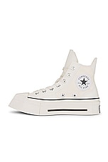 Converse Chuck 70 De Luxe Squared in Egret, view 5, click to view large image.