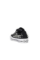 Converse Ctas Chrome Queen in Black & Silver, view 3, click to view large image.