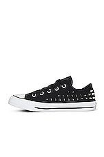 Converse Ctas Chrome Queen in Black & Silver, view 5, click to view large image.