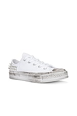 Converse Chuck 70 Chrome Queen Ox in White, view 2, click to view large image.