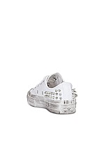 Converse Chuck 70 Chrome Queen Ox in White, view 3, click to view large image.