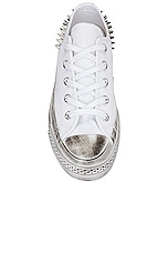 Converse Chuck 70 Chrome Queen Ox in White, view 4, click to view large image.