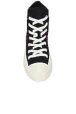 Converse Ctas Cherry On in Black & Red, view 4, click to view large image.