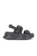 Converse Run Star Utility Sandal Cx in Black, view 1, click to view large image.