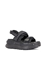 Converse Run Star Utility Sandal Cx in Black, view 2, click to view large image.