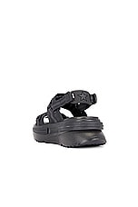 Converse Run Star Utility Sandal Cx in Black, view 3, click to view large image.