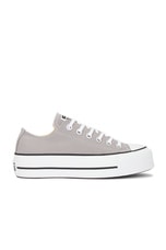 Converse Chuck Taylor All Star Lift in Totally Neutral, White, & Black, view 1, click to view large image.