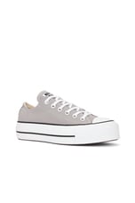 Converse Chuck Taylor All Star Lift in Totally Neutral, White, & Black, view 2, click to view large image.