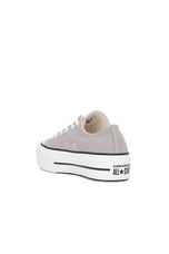 Converse Chuck Taylor All Star Lift in Totally Neutral, White, & Black, view 3, click to view large image.