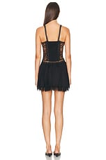 Charo Ruiz Ibiza Terely Short Dress in Black, view 3, click to view large image.