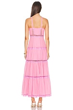 Charo Ruiz Ibiza Ardele Long Dress in Rose Quartz, view 4, click to view large image.