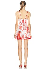 Charo Ruiz Ibiza Jaily Short Dress in Formula Red, view 3, click to view large image.