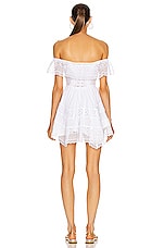 Charo Ruiz Ibiza Vaiana Dress in White, view 3, click to view large image.