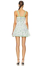 Charo Ruiz Ibiza Nina Short Dress in Lilac Green, view 3, click to view large image.