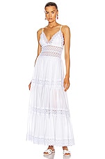 Charo Ruiz Ibiza Cindy Dress in White, view 1, click to view large image.
