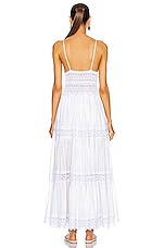 Charo Ruiz Ibiza Cindy Dress in White, view 3, click to view large image.