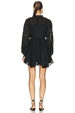 Charo Ruiz Ibiza Gracy Short Dress in Black, view 3, click to view large image.