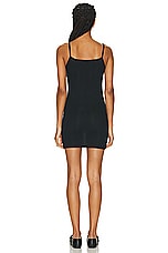 Cou Cou Intimates The Picot Dress in Black, view 3, click to view large image.