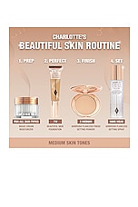 Charlotte Tilbury Charlotte's Beautiful Skin Foundation in 7 Warm, view 6, click to view large image.