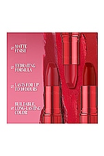 Charlotte Tilbury Matte Revolution Lipstick in Pizzazz, view 5, click to view large image.