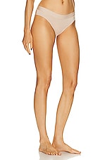 CUUP Modal Bikini Panty in Sand, view 2, click to view large image.