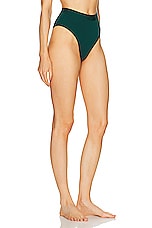 CUUP Modal Highwaist Panty in Serpentine, view 2, click to view large image.