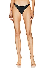 CUUP Bikini Bottom in Black, view 1, click to view large image.