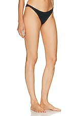 CUUP Bikini Bottom in Black, view 2, click to view large image.