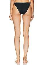 CUUP Bikini Bottom in Black, view 3, click to view large image.