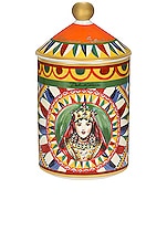 Dolce & Gabbana Casa Ceramic Wild Jasmine Scented Candle in Multicolor, view 1, click to view large image.