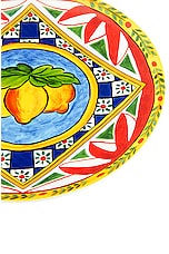 Dolce & Gabbana Casa Carretto Lemon Set Of 2 Dinner Plates , view 5, click to view large image.
