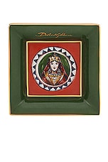 Dolce & Gabbana Casa Carretto Set Of 3 Square Trinket Dish in Multi, view 3, click to view large image.