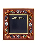 Dolce & Gabbana Casa Carretto Set Of 3 Square Trinket Dish in Multi, view 4, click to view large image.