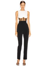 【David Koma】ストラップレス cadyジャンプスーツ David Koma ジャンプスーツ - Black | FWRD