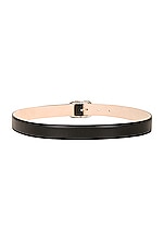 DEHANCHE Mija Belt in Black & Silver, view 2, click to view large image.