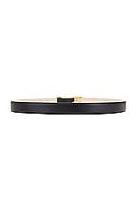 DEHANCHE Hollyhock Mixed Metal Belt in Black, Gold, & Silver, view 2, click to view large image.