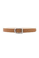 DEHANCHE Mija Belt in Beige & Silver, view 1, click to view large image.