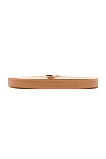 DEHANCHE Mija Belt in Beige & Silver, view 2, click to view large image.