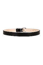 DEHANCHE Hollyhock Belt in Black & Silver, view 2, click to view large image.