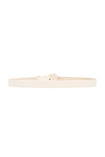 DEHANCHE Jolinard Belt in White & Gold, view 2, click to view large image.