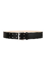 DEHANCHE Hutch Belt in Black & Silver, view 1, click to view large image.
