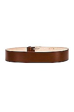 DEHANCHE Hutch Belt in Camel & Silver, view 2, click to view large image.