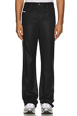 Diesel Buck Pants in Black, view 3, click to view large image.