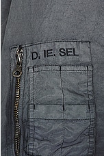 Diesel Jacket in Blue, view 4, click to view large image.